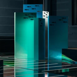Bosco D'Acqua 160cm-High Blue Sculpture