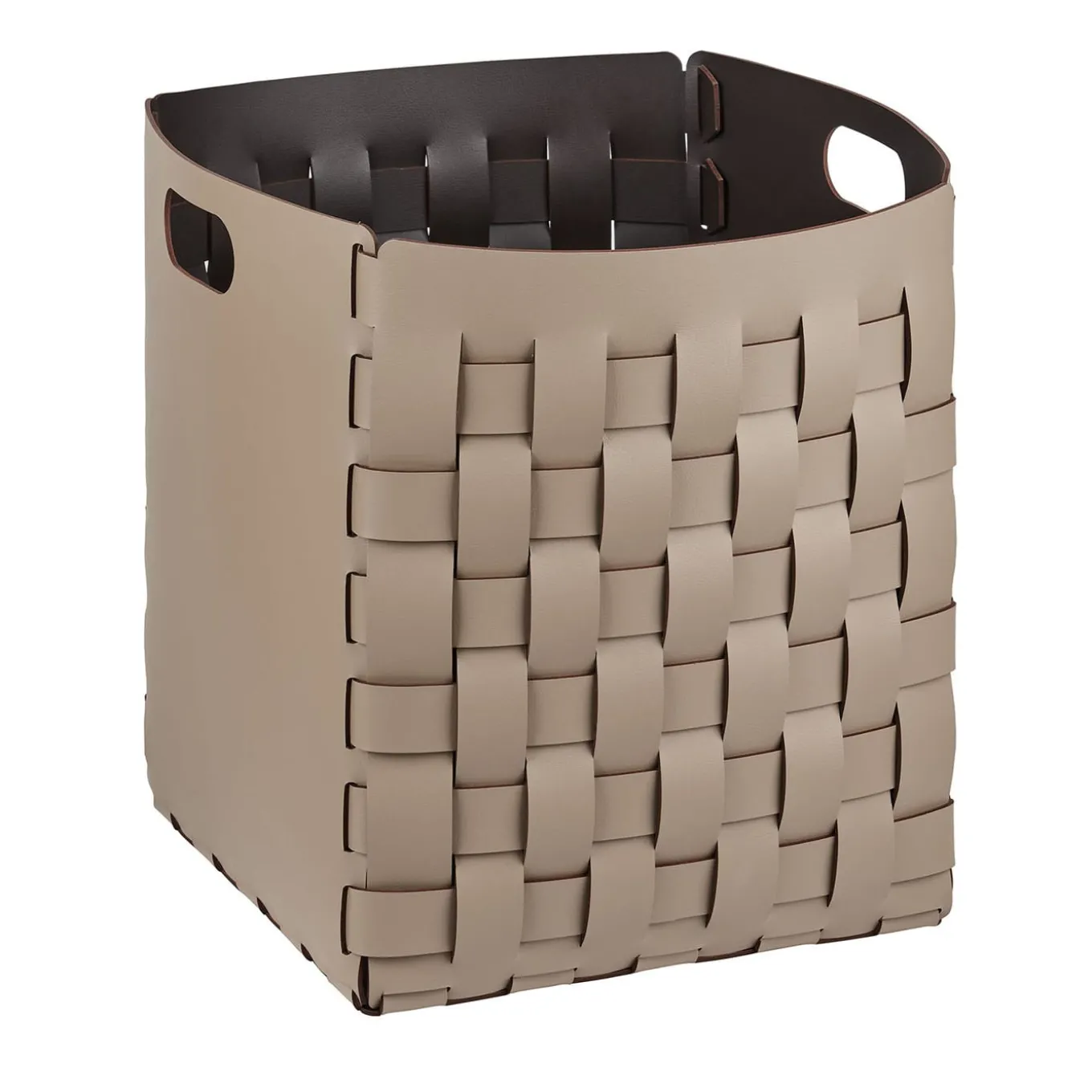 Bottega Cappuccino/Chocolate All Purpose Basket by E. Borovkova