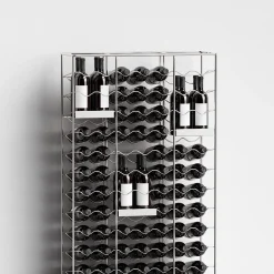 Bottillaria Rainbow Metal 84-Bottle Wine Rack