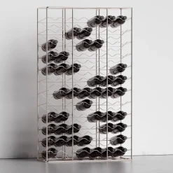 Bottillaria Rainbow Metal 84-Bottle Wine Rack