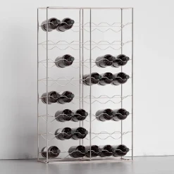Bottillaria Rainbow Metal 48-Bottle Wine Rack