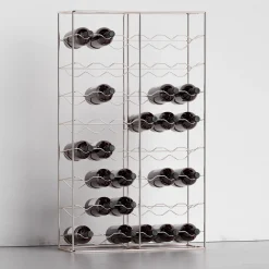 Bottillaria Rainbow Metal 48-Bottle Wine Rack