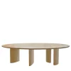 Boucheron Travertine Marble Dining Table