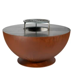 BQ157 Tulipano Round Iron Barbecue