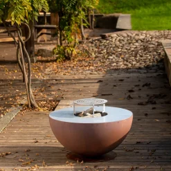 BQ157 Tulipano Round Iron Barbecue