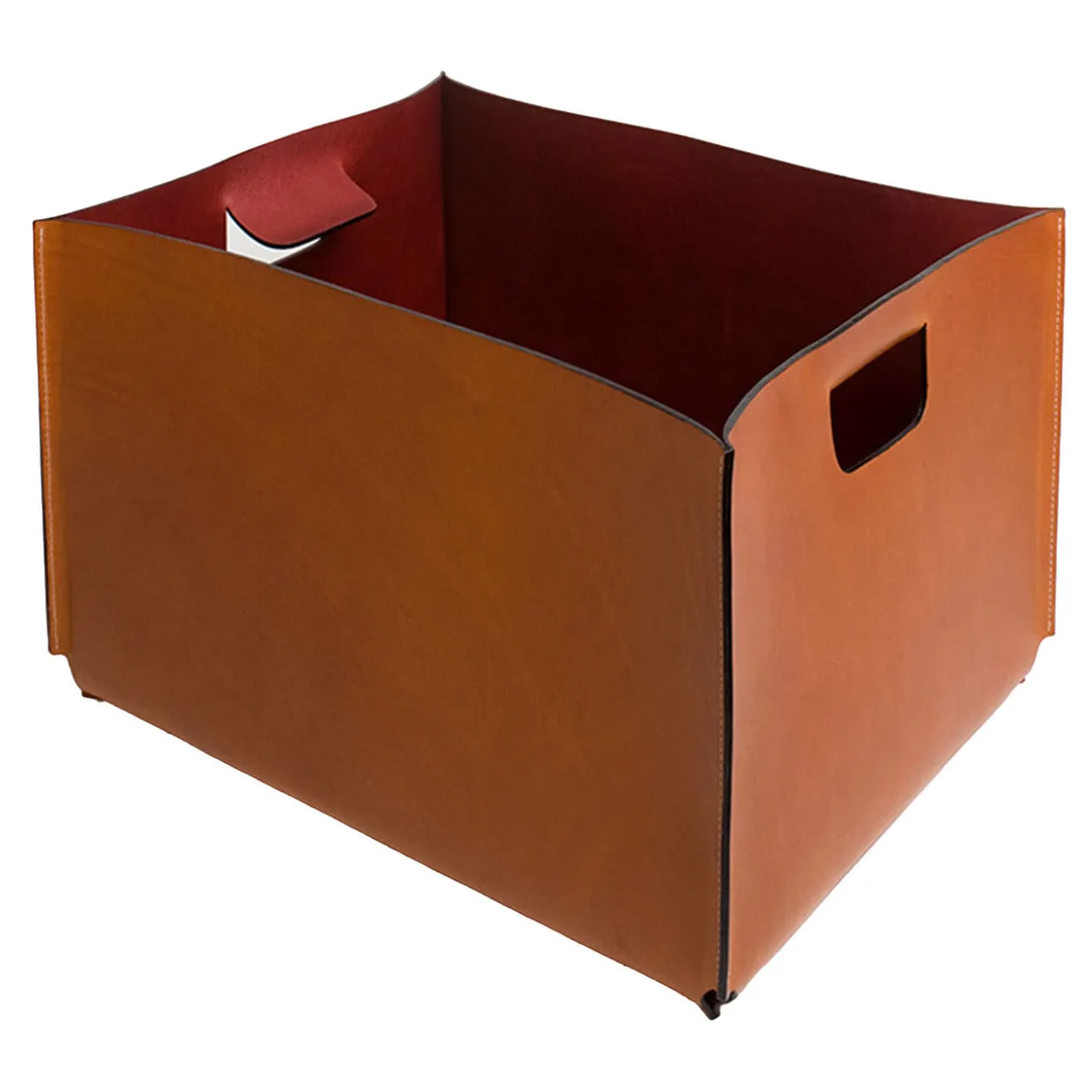 Brad Elm Basket with Handles by Claude Bouchard