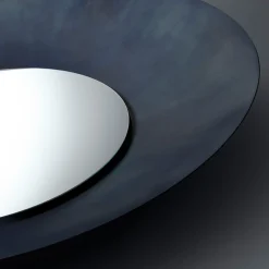 Brame Stainless Steel Wall Mirror with LED light by R&D De Castelli