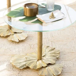 Brass Ashtray with Tilting Plate