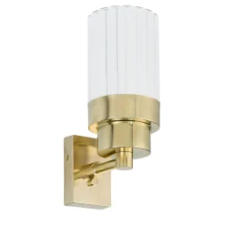 Brass Structure and Curved Glass Medium Applique