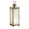 Brassy Outdoor Floor Light
