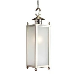 Brassy Outdoor Pendant