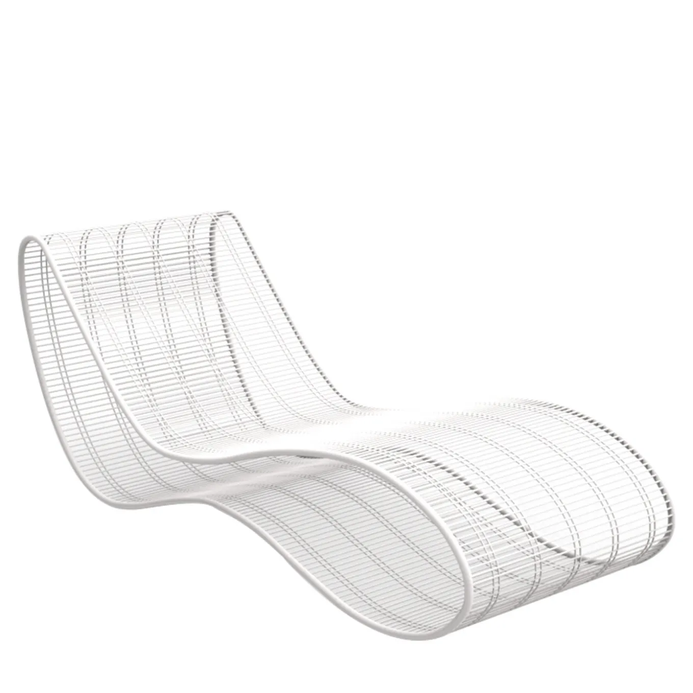 Breez Sunbed in White by Karim Rashid