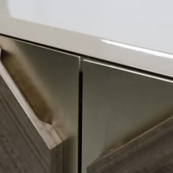 Brent Eucalyptus Wood Bar Cabinet