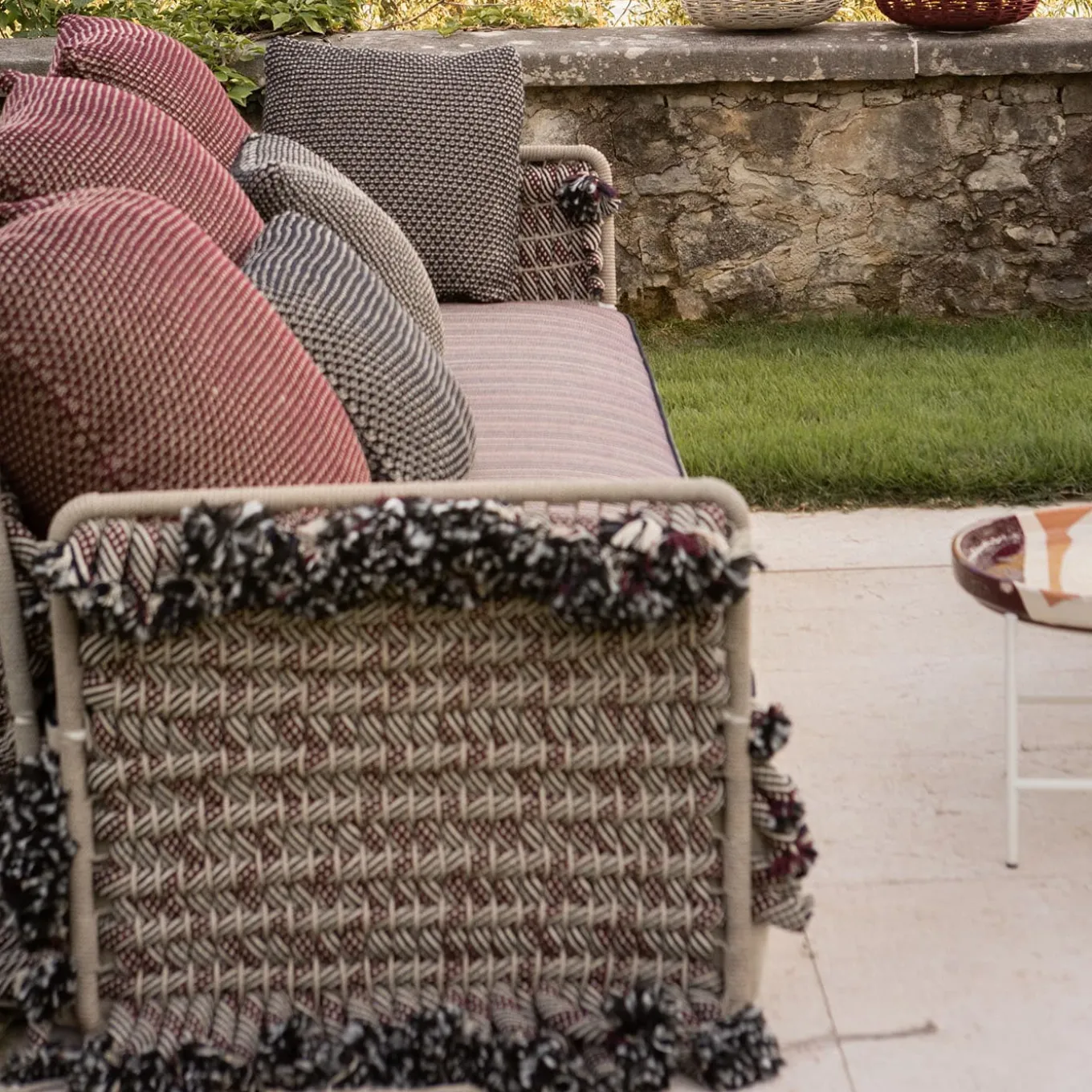 Brique Three Seaters Sofa by Antonio Marras