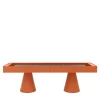 Brooklyn Metal with iroko wood details Shuffleboard Gaming Table