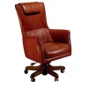 Brown Leather Armchair