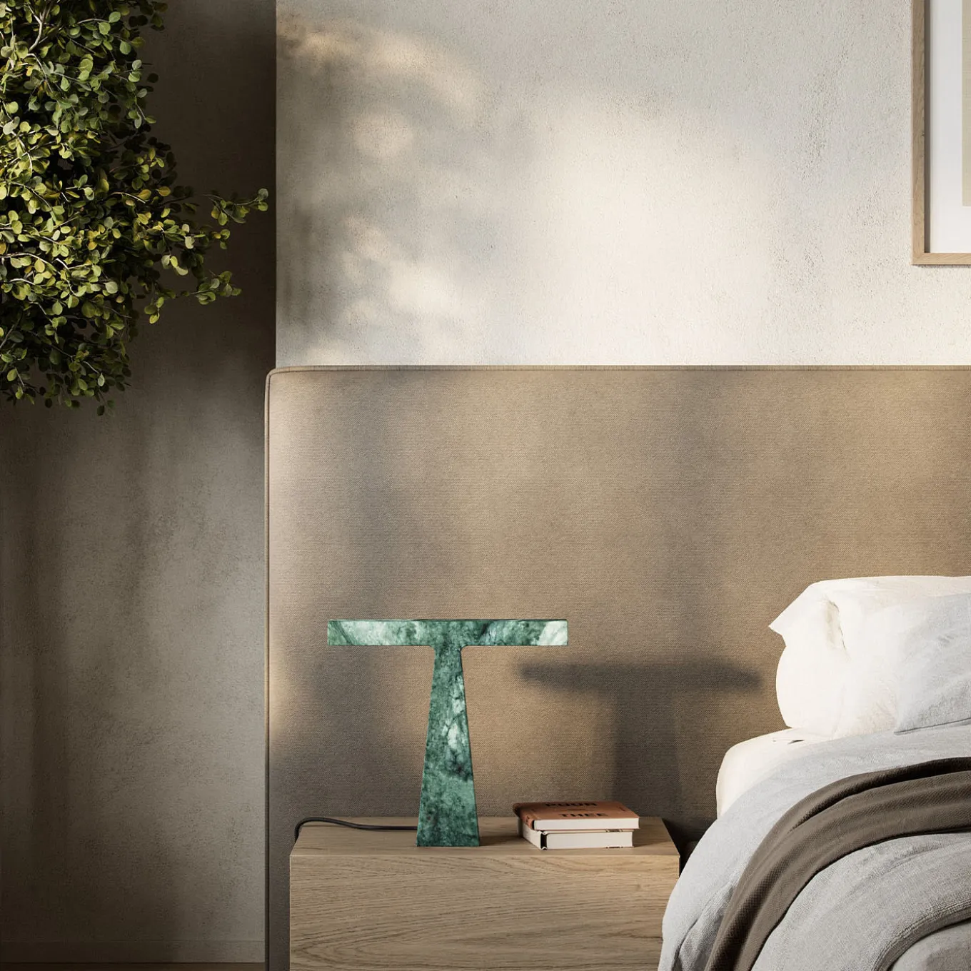 Bruchi Green Guatemala Table Lamp by Niko Koronis