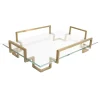 Brushed Brass Tipsy Tray