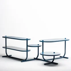 Bubalus CO Total-Blue Console by Sovrappensiero Design Studio