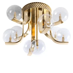 Bubble Clear Glass Ceiling Lamp by Studio Bojola