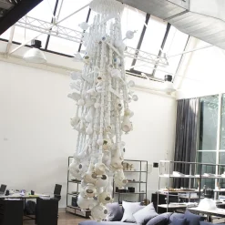 Bubble Flowers Giant Chandelier