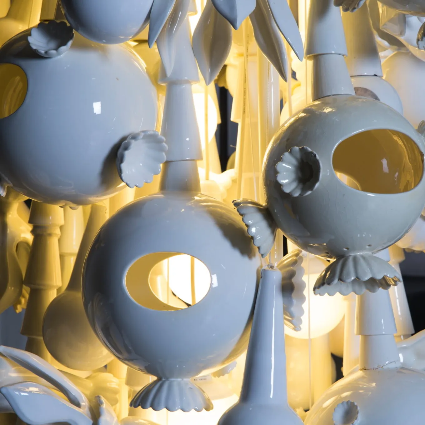 Bubble Flowers Giant Chandelier