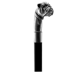 Bulldog Walking Cane