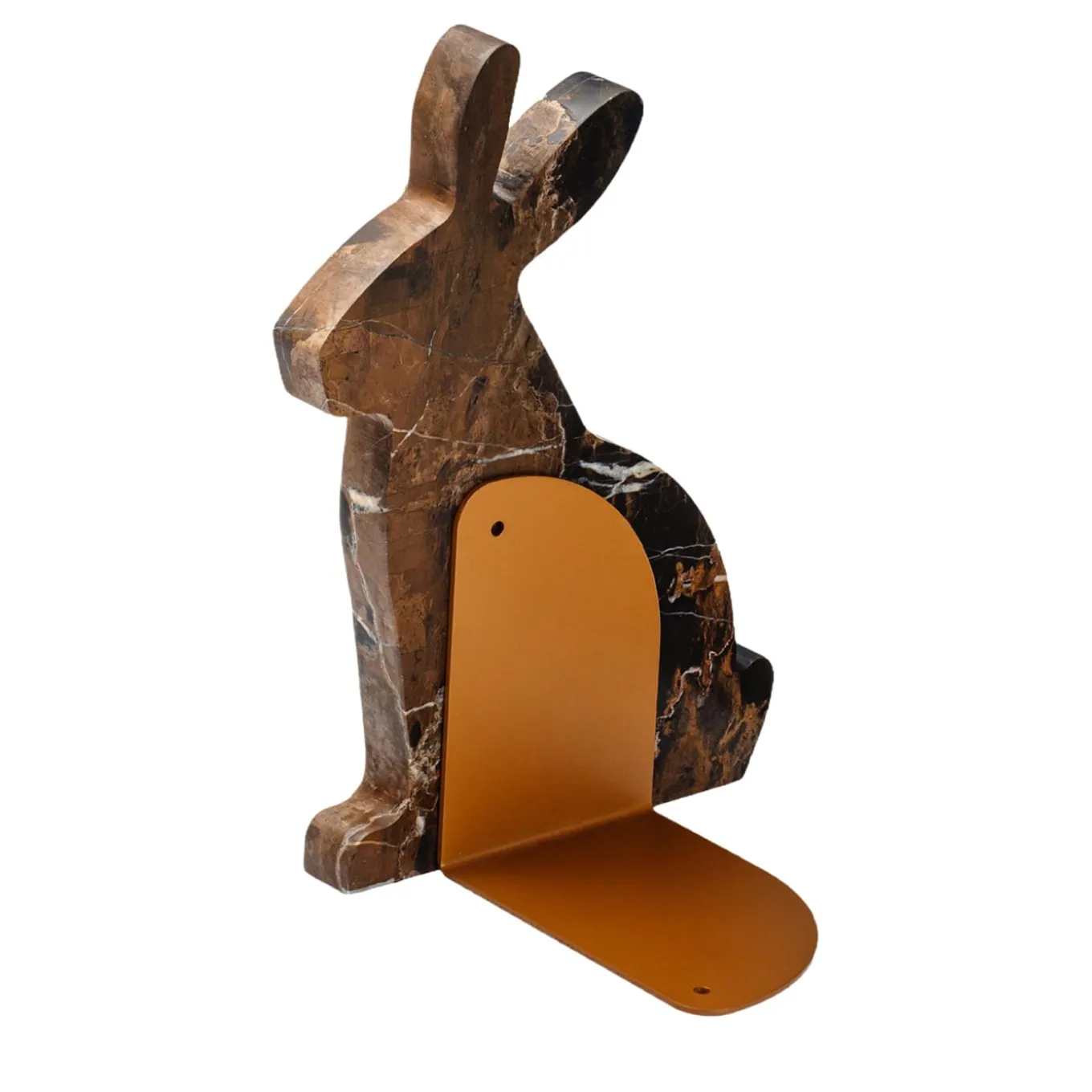 BUNNY LEFT BLACK BOOKEND BY ALESSANDRA GRASSO
