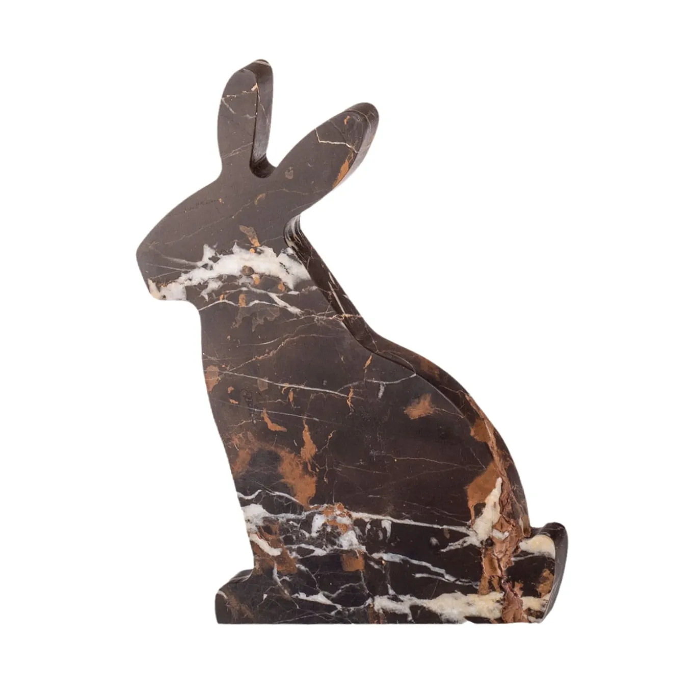BUNNY LEFT BLACK BOOKEND BY ALESSANDRA GRASSO