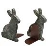 Bunny Set of 2 Picasso Green Bookends by Alessandra Grasso