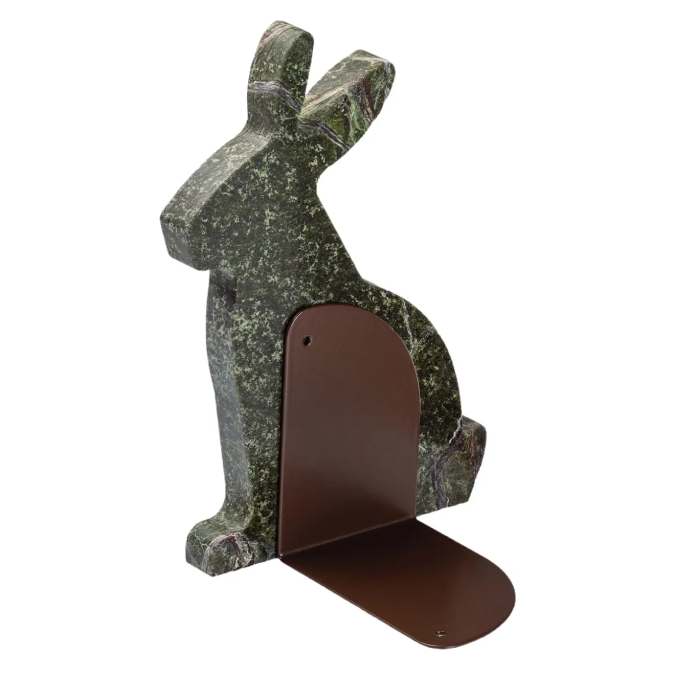 Bunny Set of 2 Picasso Green Bookends by Alessandra Grasso