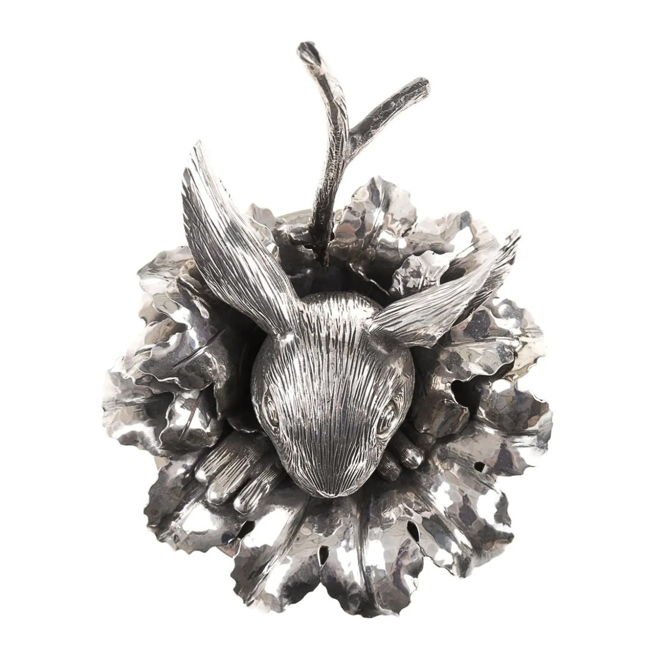 Bunny Sterling Silver Sugar Container