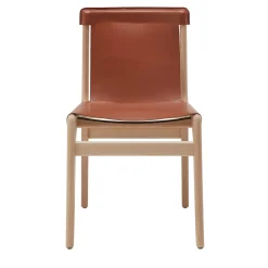 Burano Leather Chair by Balutto Associati