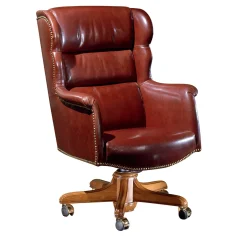 Burgundy Tall Armchair