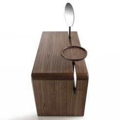 Butter Canaletto Vanity Desk with Mirror