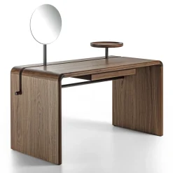 Butter Canaletto Vanity Desk with Mirror