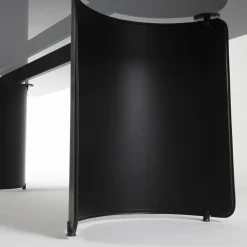 Butterfly Black Glass Table