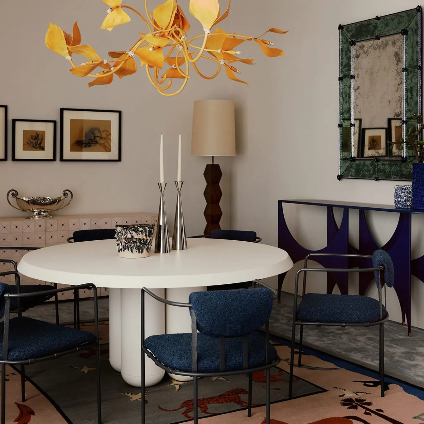Butterfly Blue Console