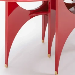 Butterfly Red Dining Table