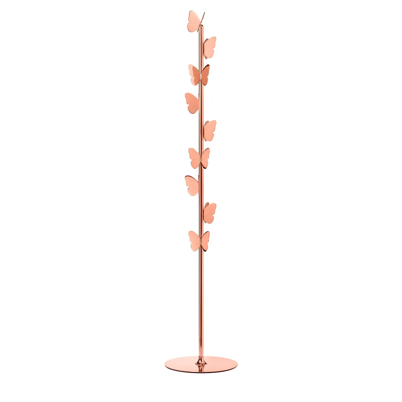 Butterly Pink Brass Coatrack