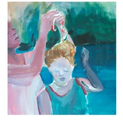 By this river, la cura Painting