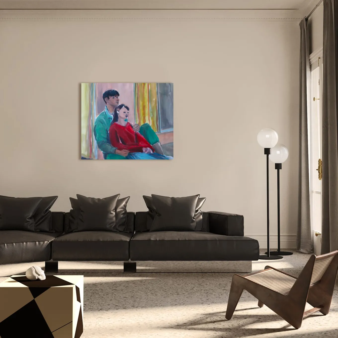 By this river Painting #13