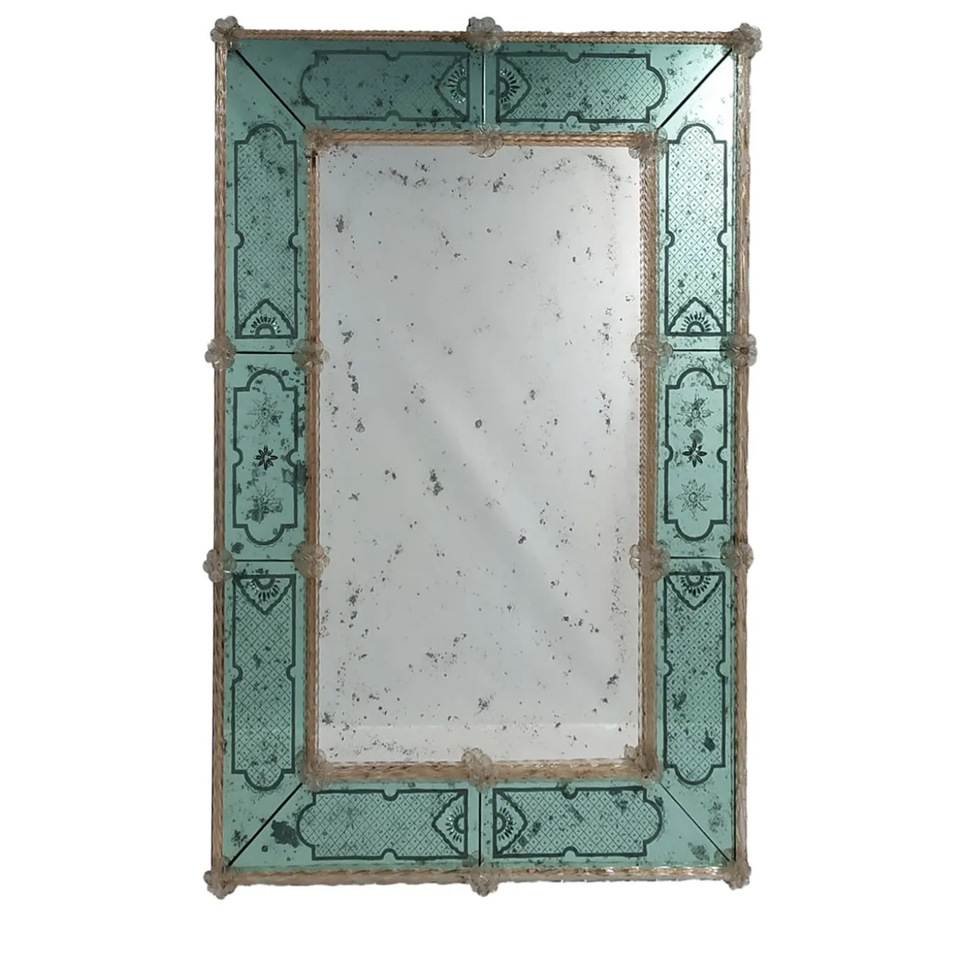 Ca' Dei Fuseri Murano Glass Mirror