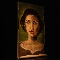 CA/1000 Lass Polychrome Painting