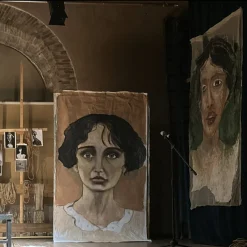 CA/1000 Mom Fine Art Polychrome Painting