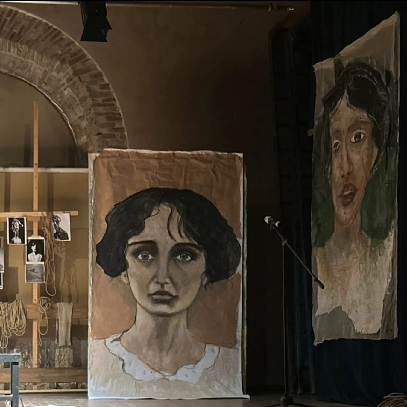 CA/1000 Mom Fine Art Polychrome Painting