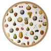 Cabinet De Curiosités Porcelain Charger Plate With Fruits
