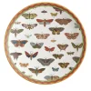 Cabinet De Curiosités Porcelain Charger Plate With Butterflies