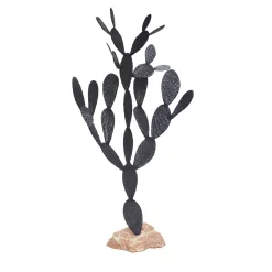 Cactus Re Black Aluminium Decorative Sculpture
