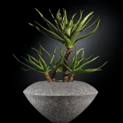 Cairo Gray Mosaic Floral Arrangement